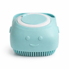 Hundesjampobørste med såpedispenser